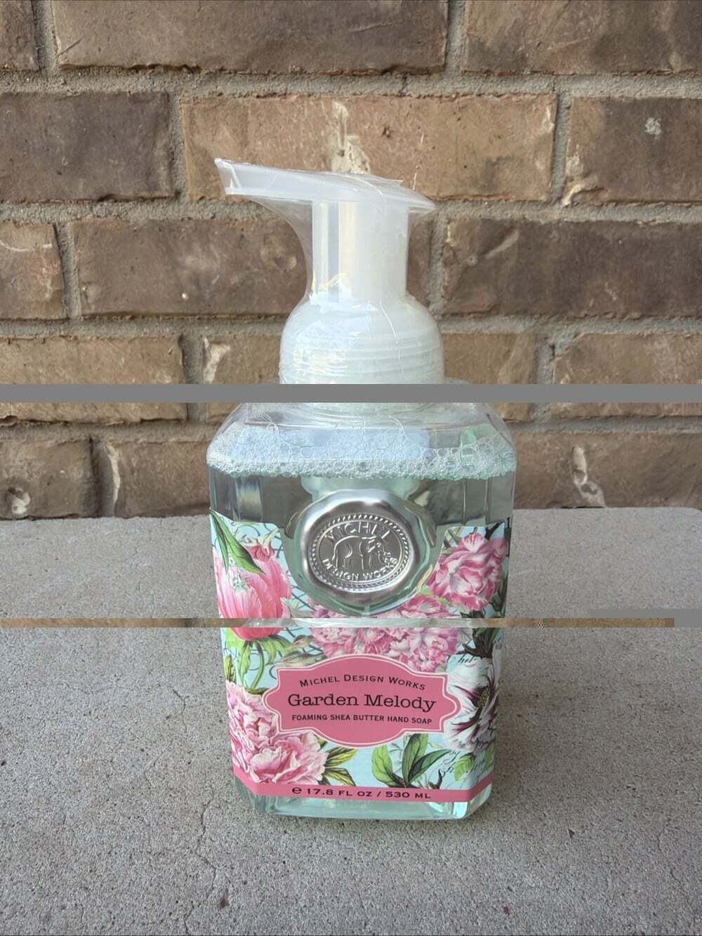 Michel Design Works Garden Melody Foaming Shea Butter Hand Soap 17.8 oz. NEW